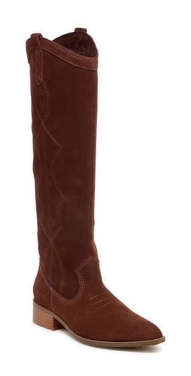 Kelsi Dagger Brooklyn Kelsi Dagger Brooklyn Benson Knee High Western Boot in Cinnamon at Nordstrom, Size 5.5