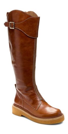 Kelsi Dagger Brooklyn Kelsi Dagger Brooklyn Cape Knee High Riding Boot in Caramel at Nordstrom, Size 5.5
