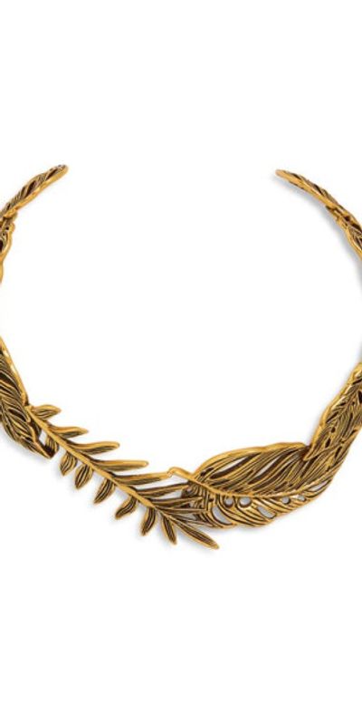 Kendra Scott Kendra Scott Kayla Statement Collar Necklace in Vintage Gold at Nordstrom