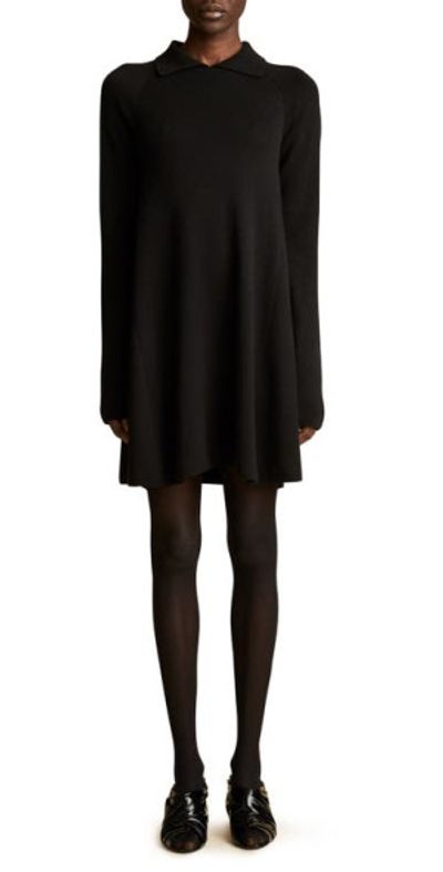 crochet cover up dress long sleeve Monaco Net Crochet Maxi Beach Dress Cover-Up-Black Gottex Luma