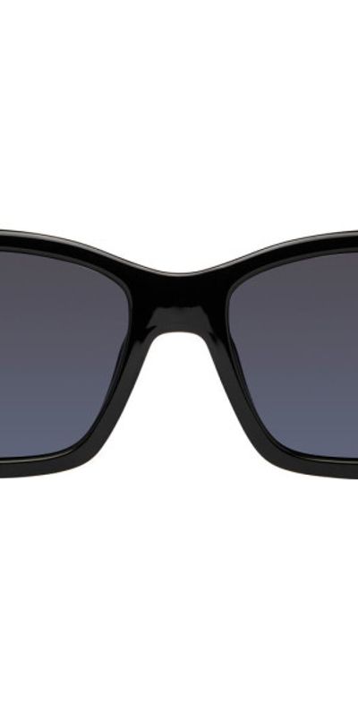 Kurt Geiger London Kurt Geiger London Kensington 54mm Gradient Rectangular Sunglasses in Black/Gray Gradient at Nordstrom