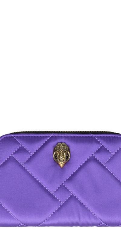 Kurt Geiger London Kurt Geiger London Small Zip Around Wallet in Medium Purple