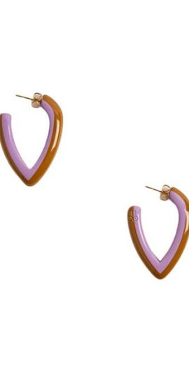 La DoubleJ La DoubleJ Dew Earrings Bicolor Mini Bicolor Lilac at Nordstrom