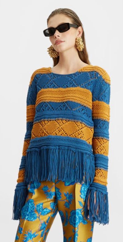 La DoubleJ La DoubleJ Playa Sweater Blue Petrol at Nordstrom, Size X-Small