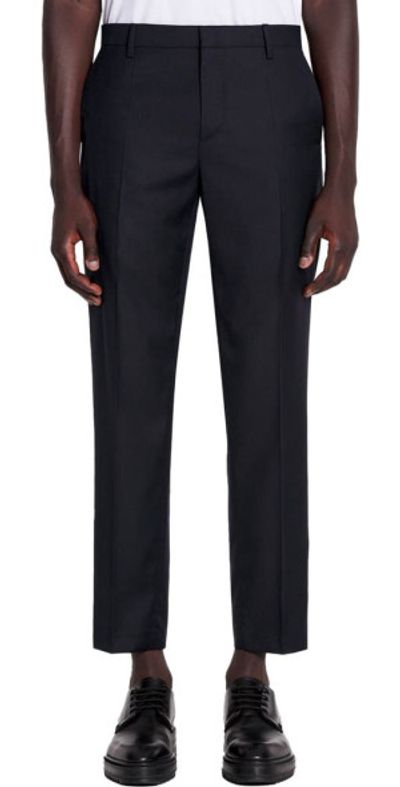 Lanvin Lanvin CIGARETTE TROUSERS in Navy Blue at Nordstrom, Size 46 It