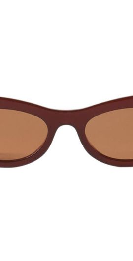 Lanvin Lanvin Logo Sunglasses in Brown-Cherry at Nordstrom