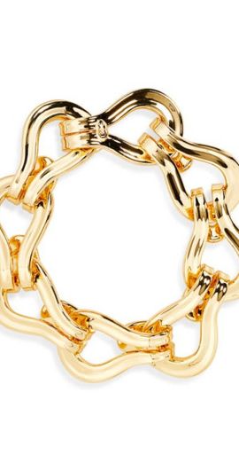 Lele Sadoughi Lele Sadoughi Entwined Buckle Bracelet