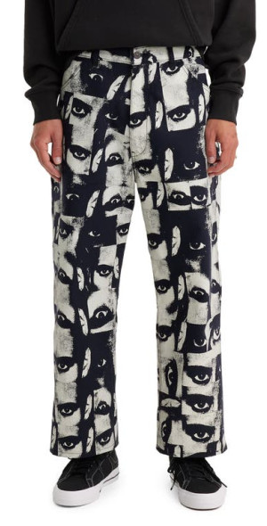 LEVI'S SKATE Roemelloカーペンターパンツ デニム 総柄 levi's - Skate Ankle Carpenter Pants in Roemello 4 at Nordstrom