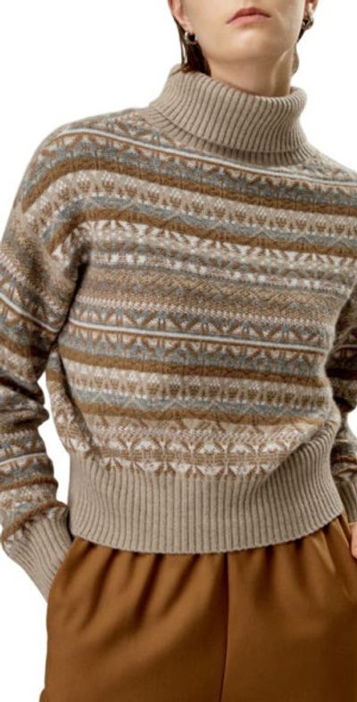 Lilysilk Lilysilk Fair Isle Cashmere Pullover for Women at Nordstrom, Size X-Large