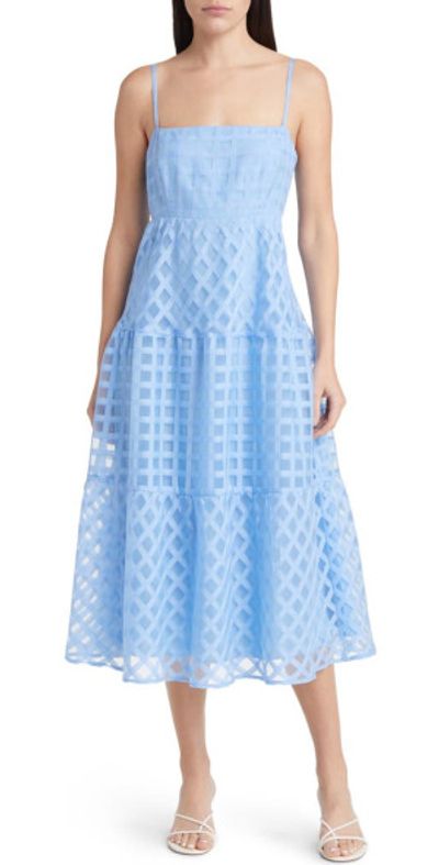 nordstrom baby blue dress Maxi Dress Blue Lace Dress Nordstrom Blue Lace Maxi Dress With Crochet Top Maxi Dresses Saved