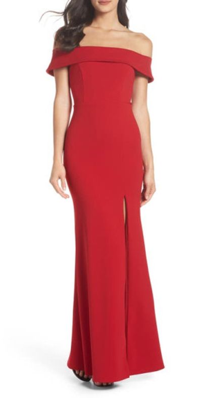 red silk dress maxi Samira Maxi Dress