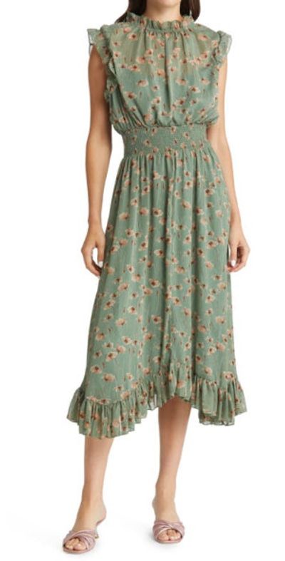 sage green dress nordstrom Sage Green Satin Column Devin Maxi Dress main image 1