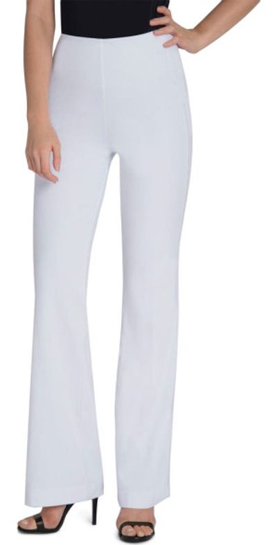 Lyssé Lyssé Wide Leg Denim Trousers in White at Nordstrom, Size X-Small