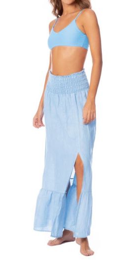 Maaji Maaji Aubrey Strone Blue Cover-Up Skirt at Nordstrom, Size Small