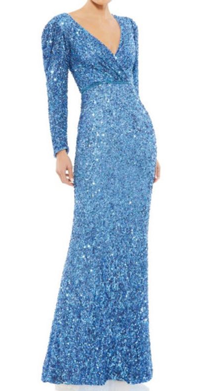 blue sequin dress nordstrom Long sleeve embellished sequin navy blue