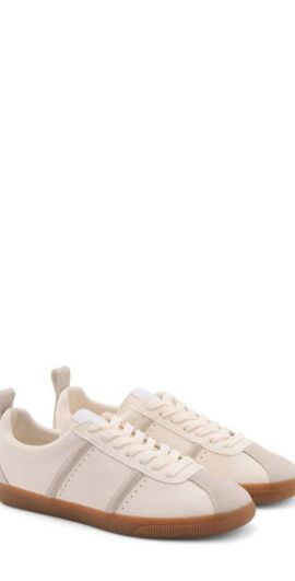 MANGO MANGO Contrast Panel Sneaker in White at Nordstrom, Size 6.5