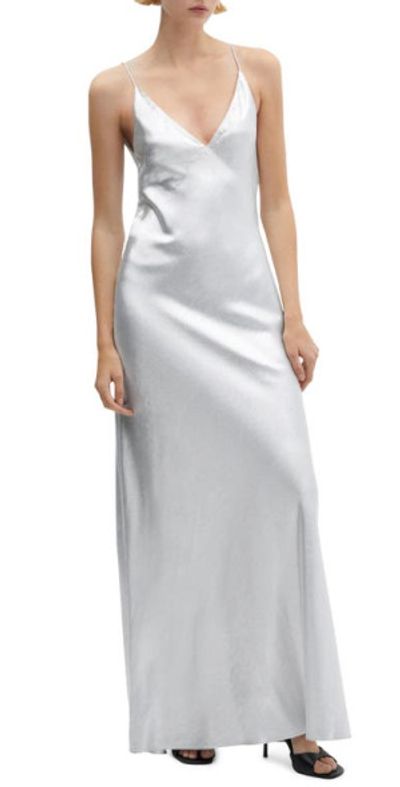 deep v midi dress Keller Statement V Neck Midi Dress Zahara / L
