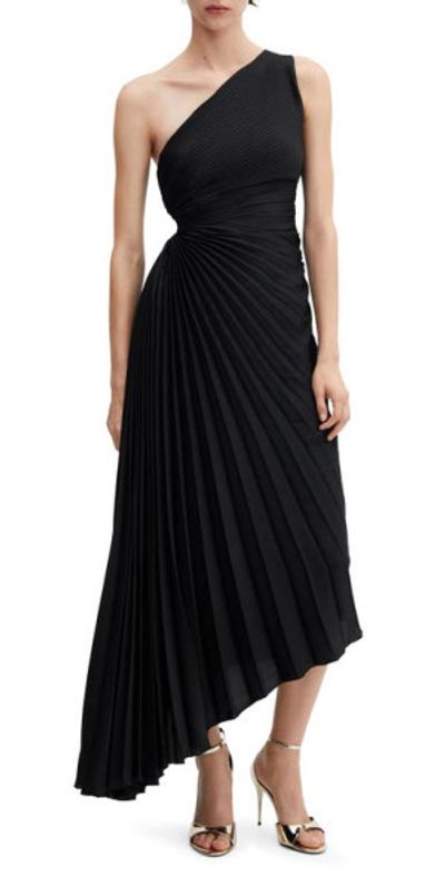 open lace back dress Cowl Neck Pleated A-Line Chiffon Midi Dress - Coral main image 0