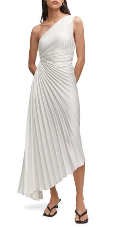 mango white cut out dress Mango Dresses
