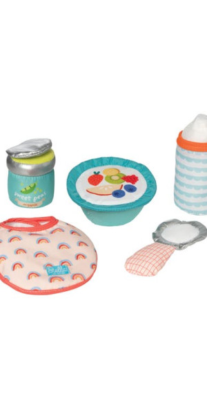 Lit De Poupée Doux Manhattan Toy Stella - Avec Auvent Et Mobile Amovible, Pour Poupées 30-38cm