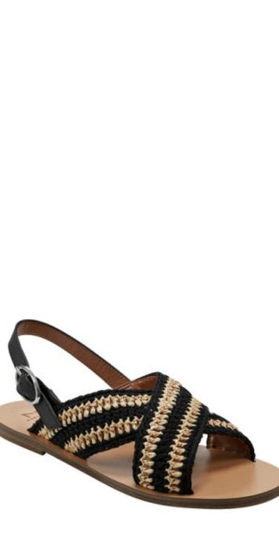 Marc Fisher LTD Lonnie Slingback Sandal in Black at Nordstrom
