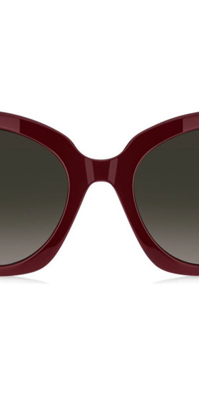 Marc Jacobs Marc Jacobs 57mm Gradient Butterfly Sunglasses in Burgundy/Brown Sf at Nordstrom