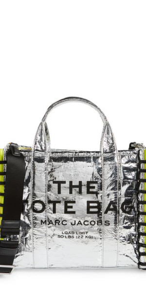 Marc Jacobs - The Tarp Medium Tote Bag in Silver
