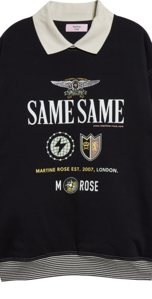 トップス martine rose 25ss logo polo Martine Rose: Men's Sporty