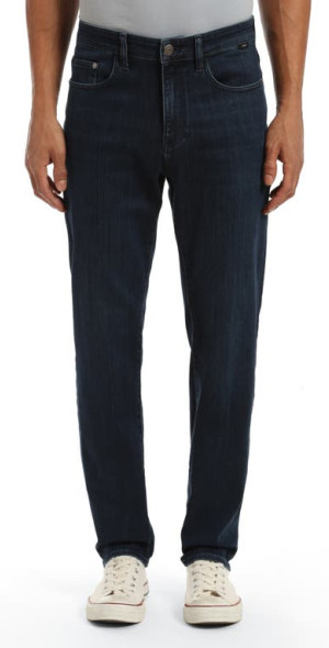 Mavi Jeans - Zach Straight Leg Jeans in Deep Brushed Supermove