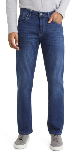 Mavi Jeans - Zach Straight Leg Jeans in Mid Brushed Nashville