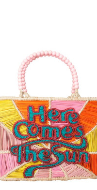 MERCEDES SALAZAR Pink Dolphin Handbag