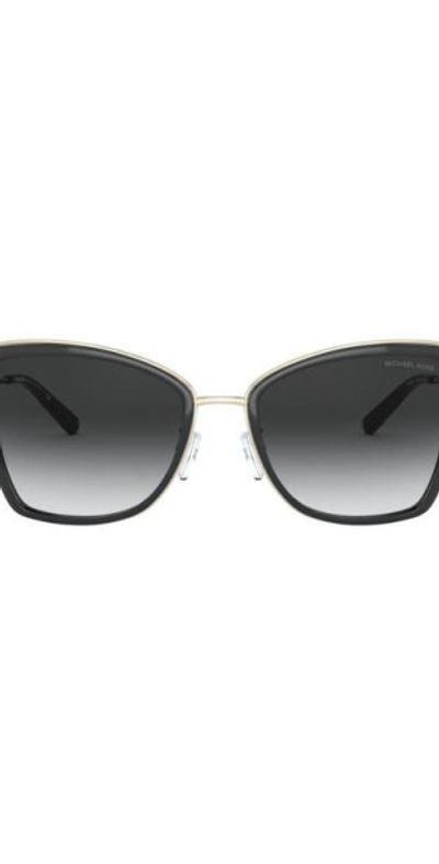 Michael Kors Michael Kors 55mm Gradient Butterfly Sunglasses in Gold at Nordstrom