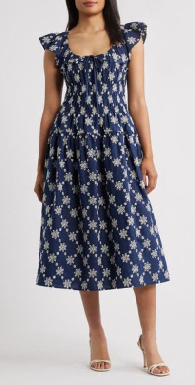 sachin and babi light blue dress Mila Mae