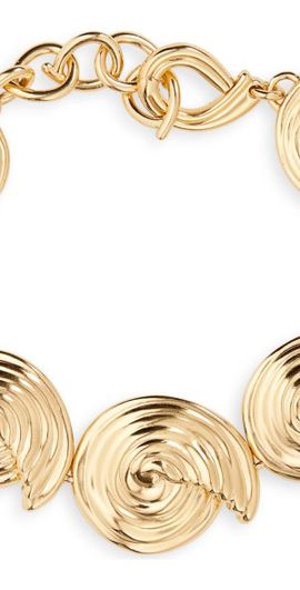 Missoma Missoma Spiral Statement Bracelet in Gold at Nordstrom, Size Small