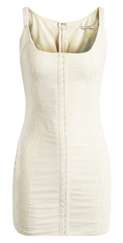 mistress rocks cream lace mini dress Size:50 Long SHEIN LUNE Basic Style Occasion:NYE Womens dresses rehearsal dinners