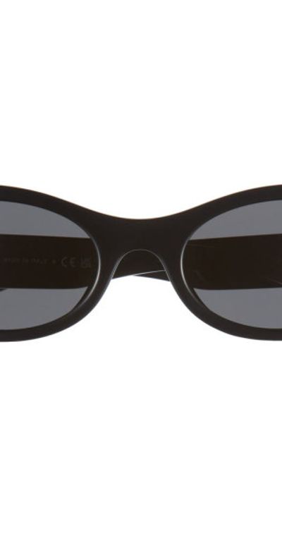 Miu Miu Miu Miu 50mm Oval Sunglasses in Black at Nordstrom