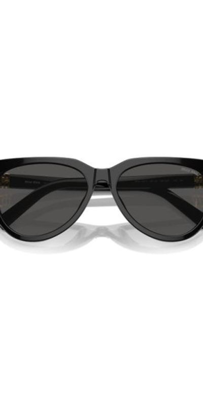 Miu Miu Miu Miu 56mm Phantos Sunglasses in Black/Dark Grey at Nordstrom