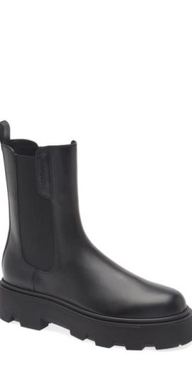 Moncler Moncler Aurea Lug Chelsea Boot in Black at Nordstrom, Size 10Us