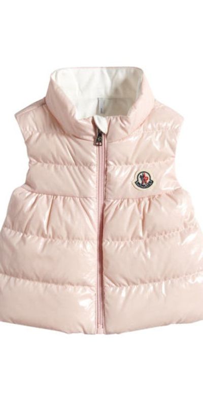 Moncler Kids' Hiva Down Puffer Vest in Pink at Nordstrom