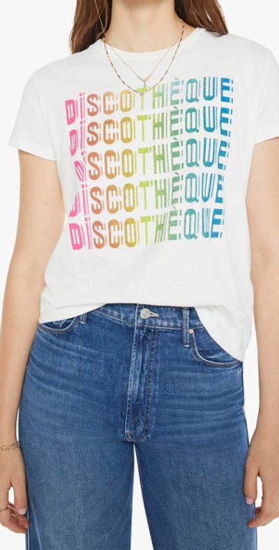 MOTHER MOTHER The Boxy Goodie Goodie Focus Graphic T-Shirt in Discotheque at Nordstrom, Size X-Small