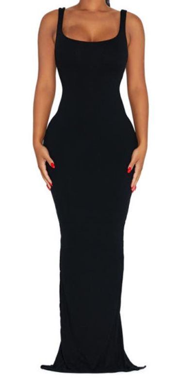 blue silk slip dress Something Blue Slip Dress