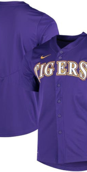 Nike - Men's Purple LSU Tigers Vapor Untouchable Elite Replica Full ...