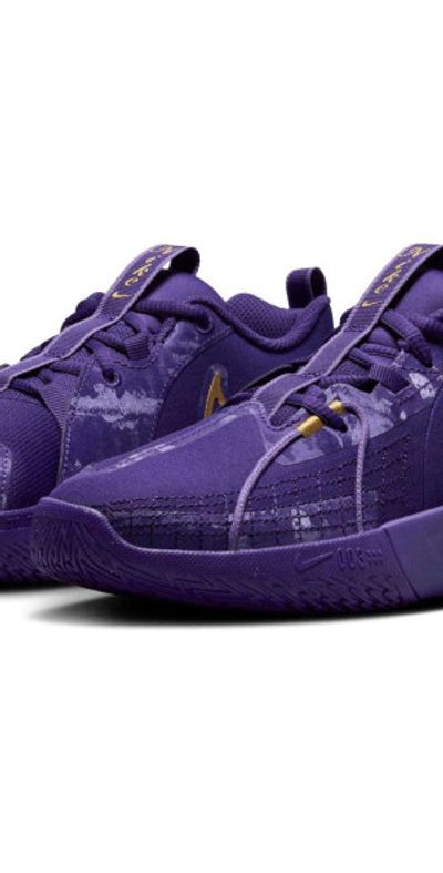 Nike Cut Basketball Shoe in Court Purple/Violet/Ink at - Main Image
