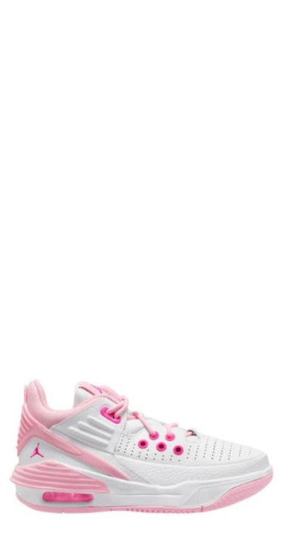 Nike Nike Jordan Max Aura 5 Sneaker in White/Soft Pink/Fierce Pink at Nordstrom