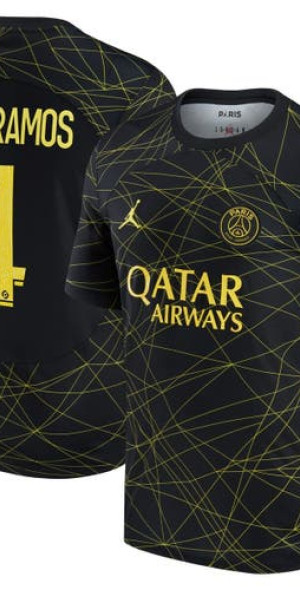 Nike - Men's Jordan Brand Sergio Ramos Black Paris Saint-Germain