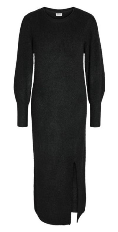 golf long sleeve dress Kiona Long Sleeve Flare Dress by Calliope Golf Medium / Black main image 1