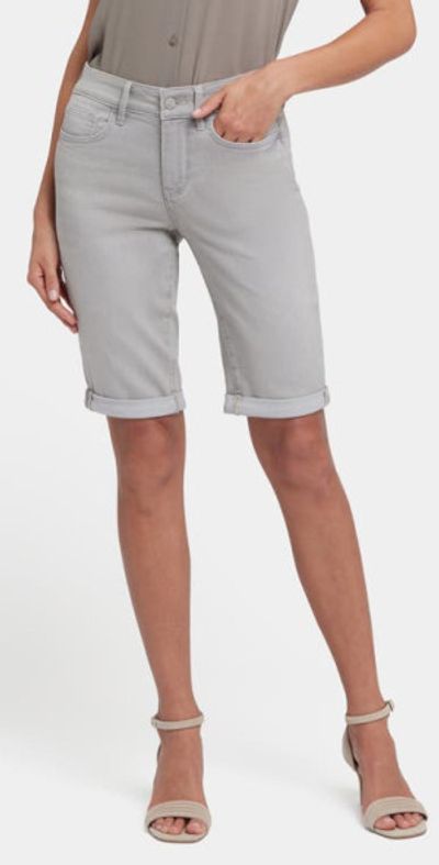 NYDJ NYDJ Briella Roll Cuff Shorts in Grenada Mist at Nordstrom, Size 4