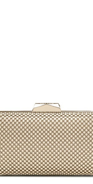 Olga Berg EDITH Iridescent Clutch (Multi) main image 0