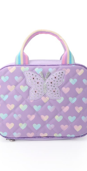 OMG Accessories Kids Butterfly Lunch Bag in Lavender at Nordstrom