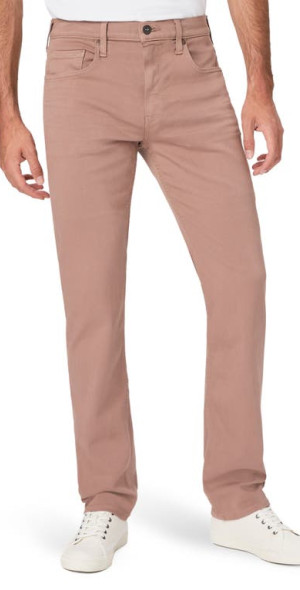 PAIGE - Federal Transcend Slim Straight Leg Jeans in Deep Mauve